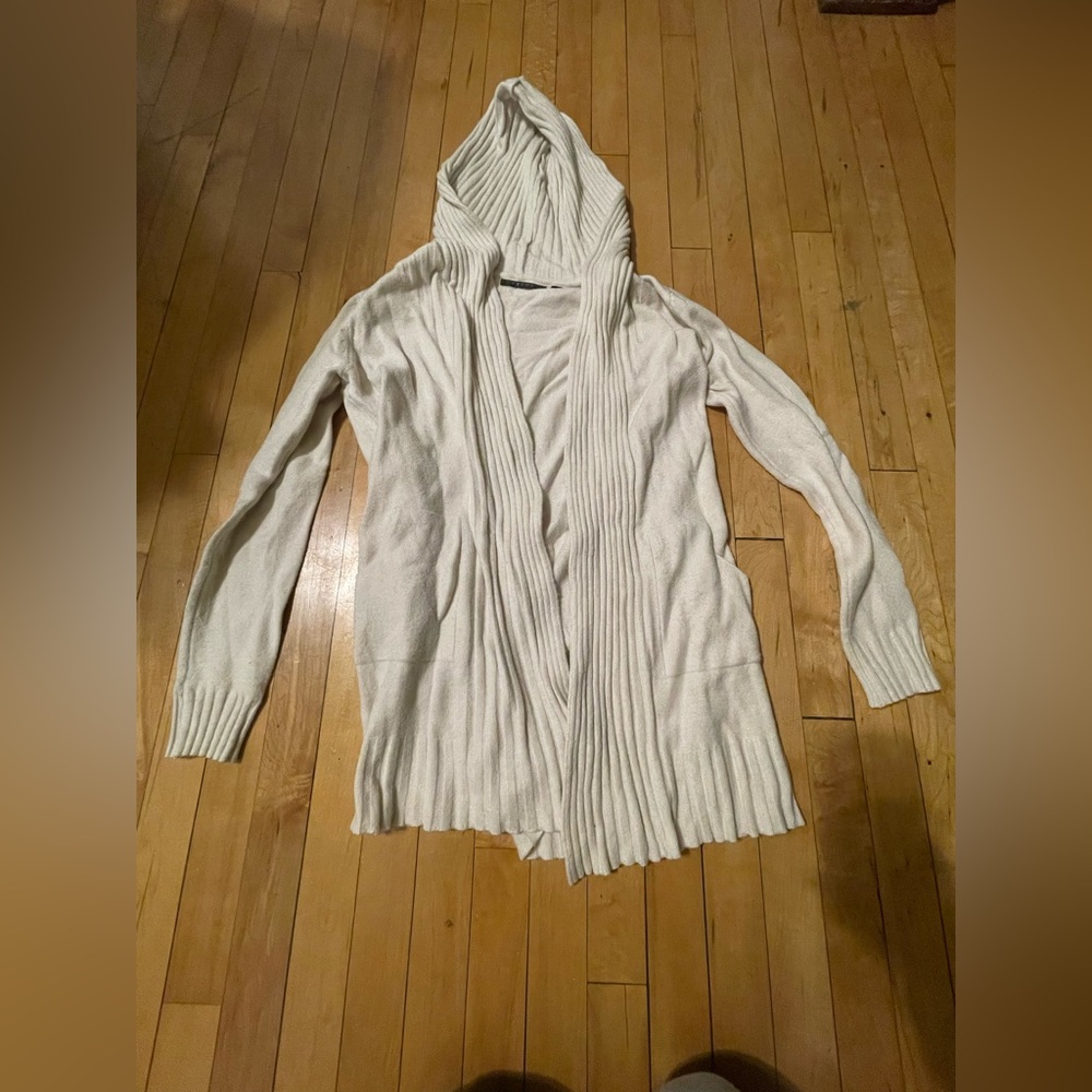 Hooded cardigan